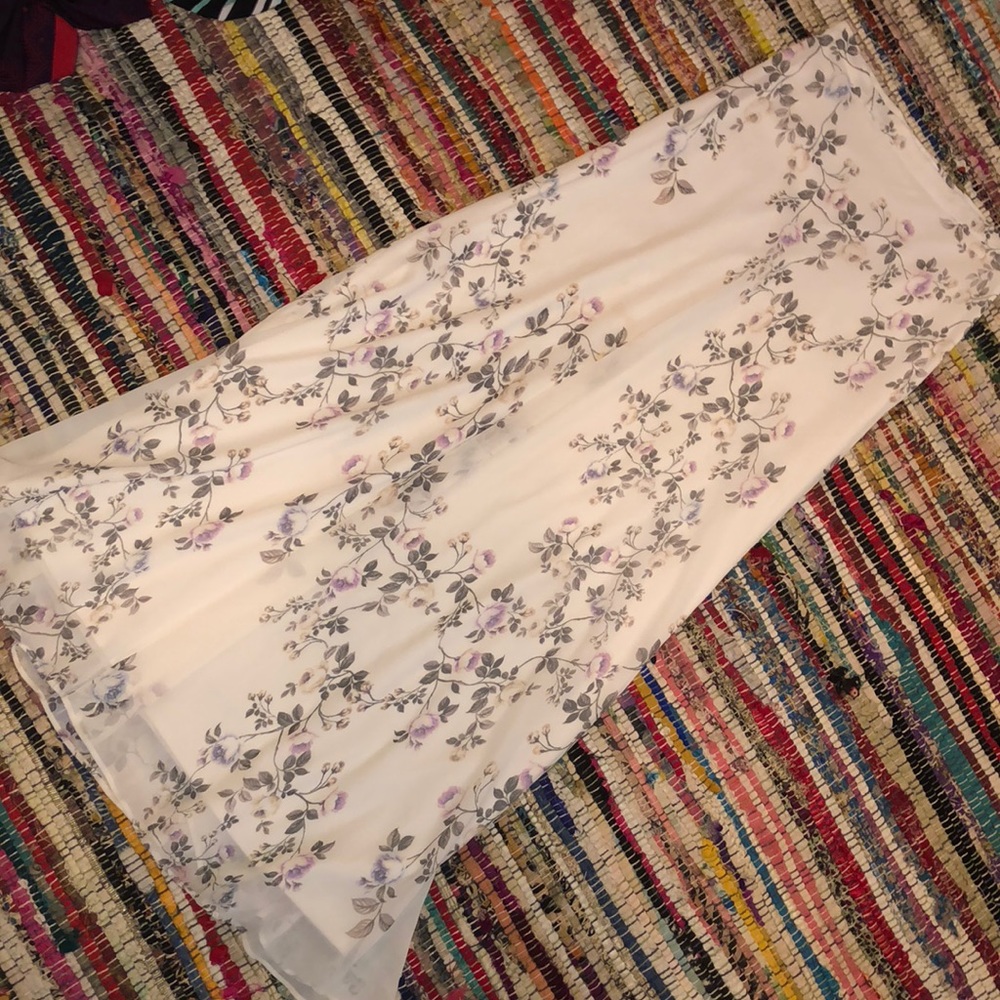 Gorgeous White Maxi Skirt